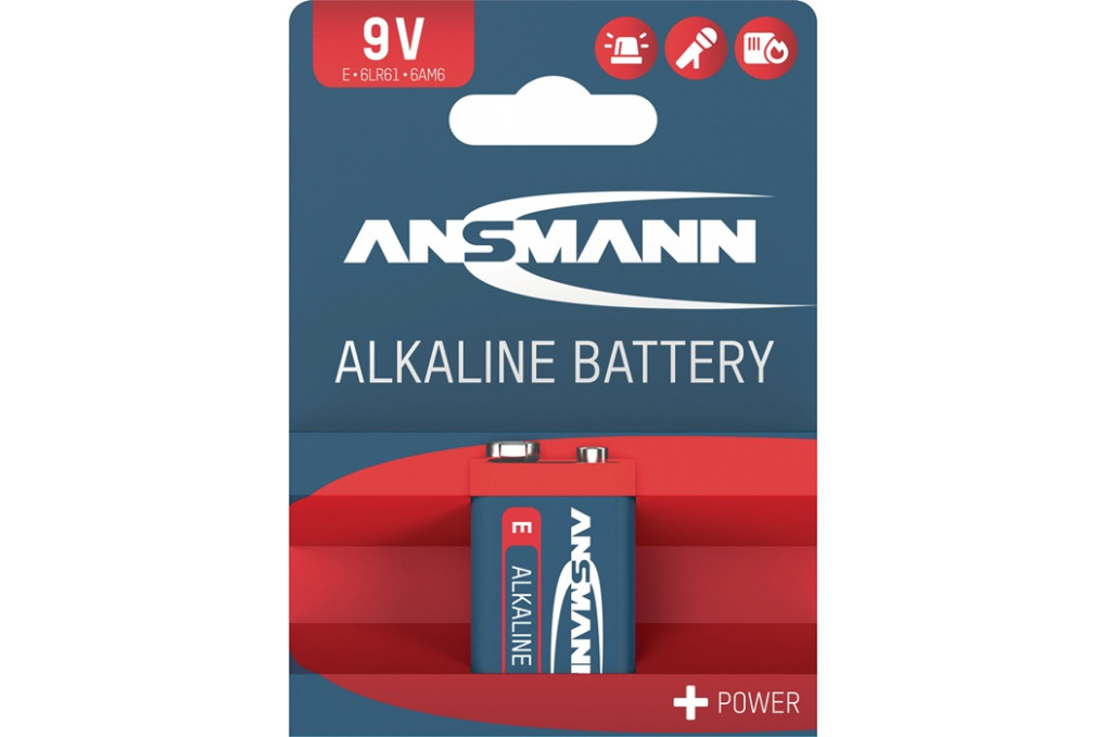 Batterie 9 V 6LP3146 E Block 550 mAh 6LP3146 4922 1 St. Bl.ANSMANN