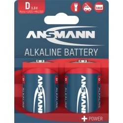 Batterie 1,5 V D AM1 Mono 16000 mAh LR20 4920 2 St. Bl.ANSMANN Batterie 1,5 V D AM1 Mono 16000 mAh LR20 4920 2 St. Bl.ANSMANN