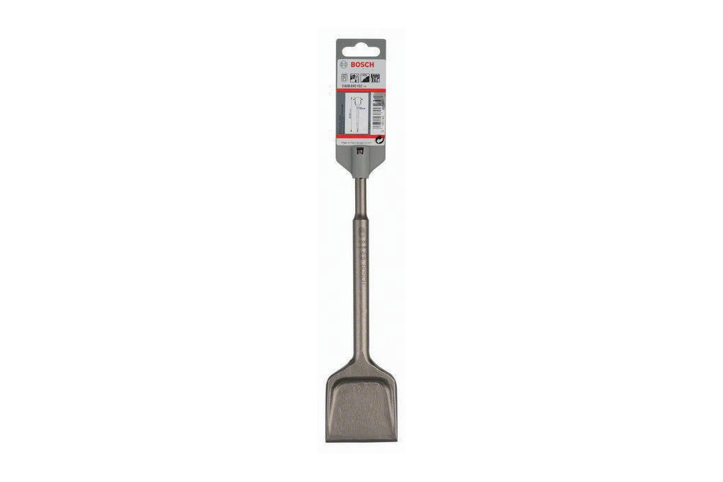 Spatmeißel LongLife Gesamt L.250mm Schneiden B.60mm SDS plus BOSCH Spatmeißel LongLife Gesamt L.250mm Schneiden B.60mm SDS plus BOSCH