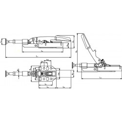 Schubstangenspanner Gr.25 BESSEY Schubstangenspanner Gr.25 BESSEY
