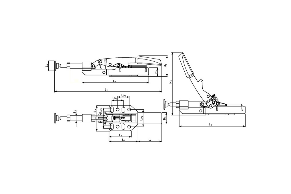 Schubstangenspanner Gr.25 BESSEY Schubstangenspanner Gr.25 BESSEY