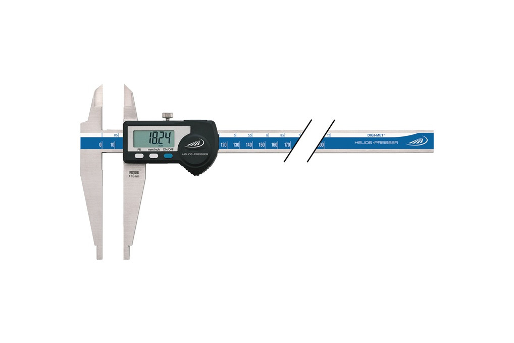 Werkstattmessschieber DIN862 DIGI MET® 300mm dig. m. Spitzen H.PREISSER Werkstattmessschieber DIN862 DIGI MET® 300mm dig. m. Spitzen H.PREISSER