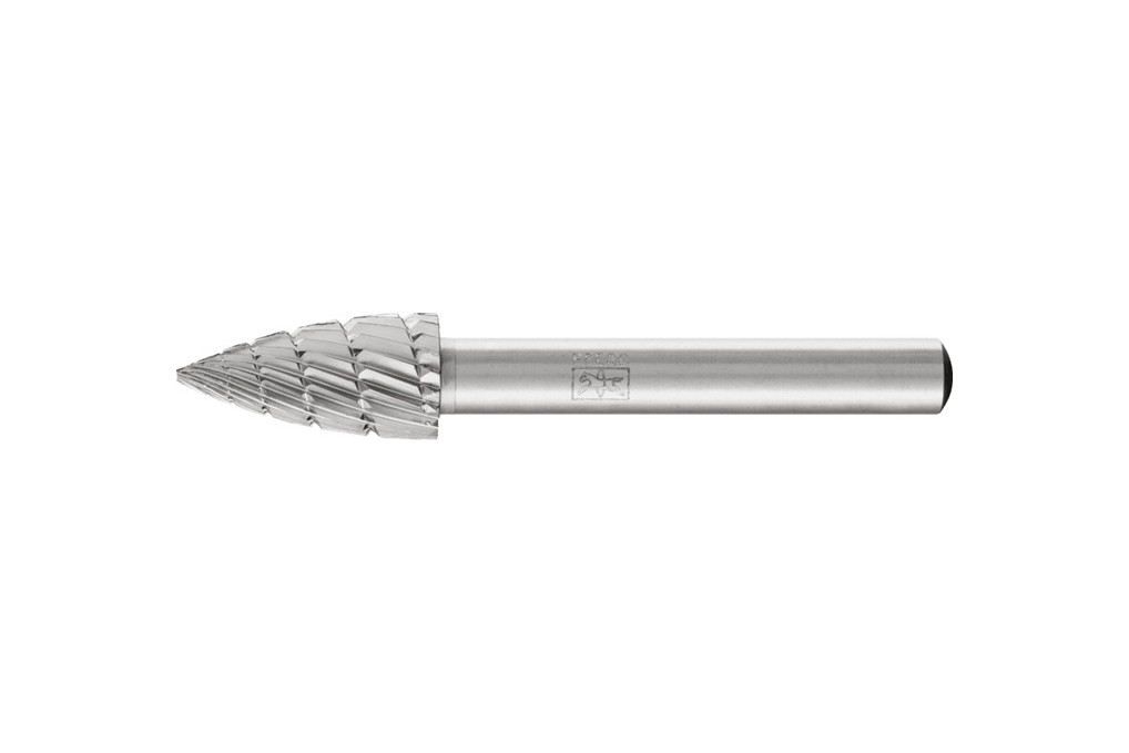 Frässtift SPK D.10mm Kopf L.20mm Schaft D.6mm HSS Verz.3 PFERD