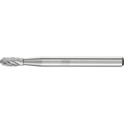 Kleinfrässtift Form O TRE D.3mm Kopf L.7mm Schaft D.3mm HM Verz.3 Plus PFERD Kleinfrässtift Form O TRE D.3mm Kopf L.7mm Schaft D.3mm HM Verz.3 Plus PFERD