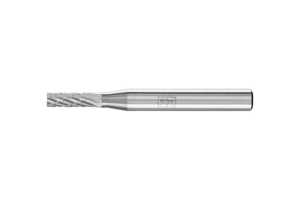 Frässtift ZYA D.4mm Kopf L.13mm Schaft D.6mm HM Verz.3 PLUS PFERD