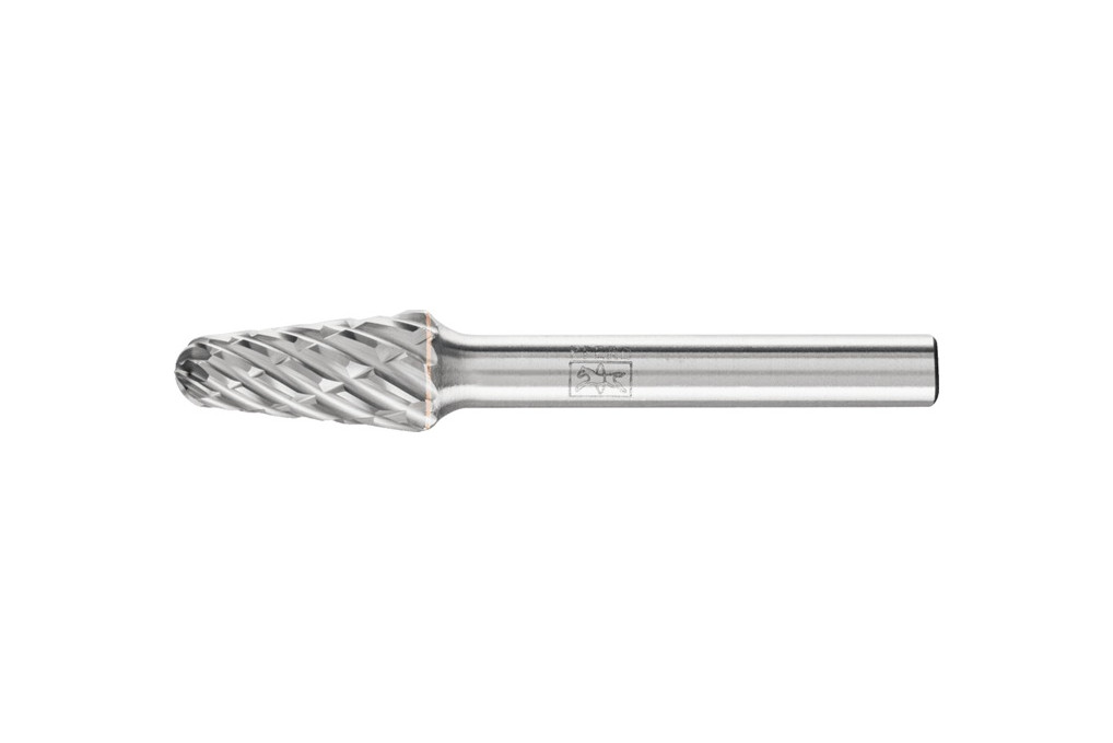 Frässtift KEL D.10mm Kopf L.20mm Schaft D.6mm HM Verz.STEEL PFERD Frässtift KEL D.10mm Kopf L.20mm Schaft D.6mm HM Verz.STEEL PFERD