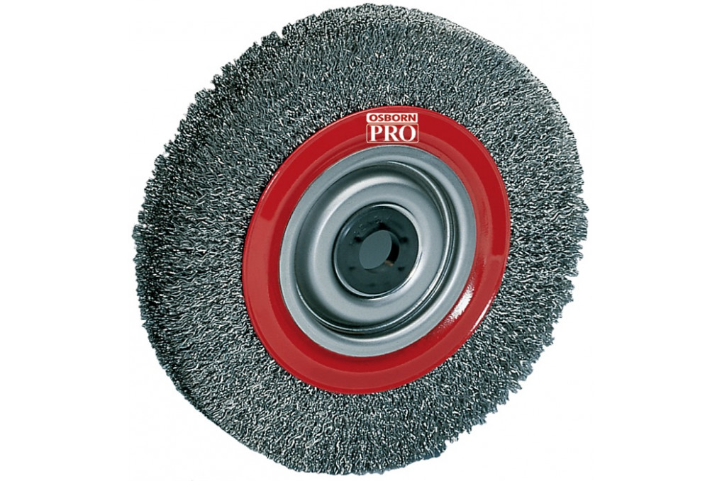 Rundbürste D.178mm Drahtstärke 0,3mm STA 32mm 6000min ¹ OSBORN Rundbürste D.178mm Drahtstärke 0,3mm STA 32mm 6000min ¹ OSBORN