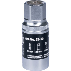Stehbolzenausdreher 53 8 f.Bolzen D.8mm Körper D.25mm L.60mm KUKKO Stehbolzenausdreher 53 8 f.Bolzen D.8mm Körper D.25mm L.60mm KUKKO