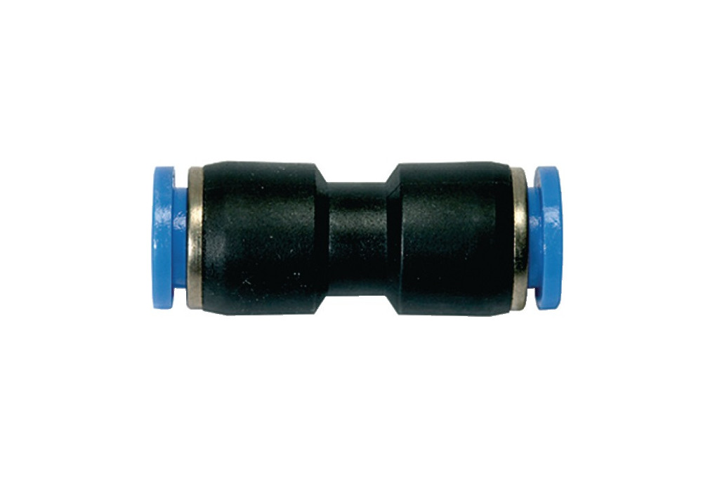 Gerade Steckverbindung Blaue Serie 8mm L1 38,5mm RIEGLER Gerade Steckverbindung Blaue Serie 8mm L1 38,5mm RIEGLER