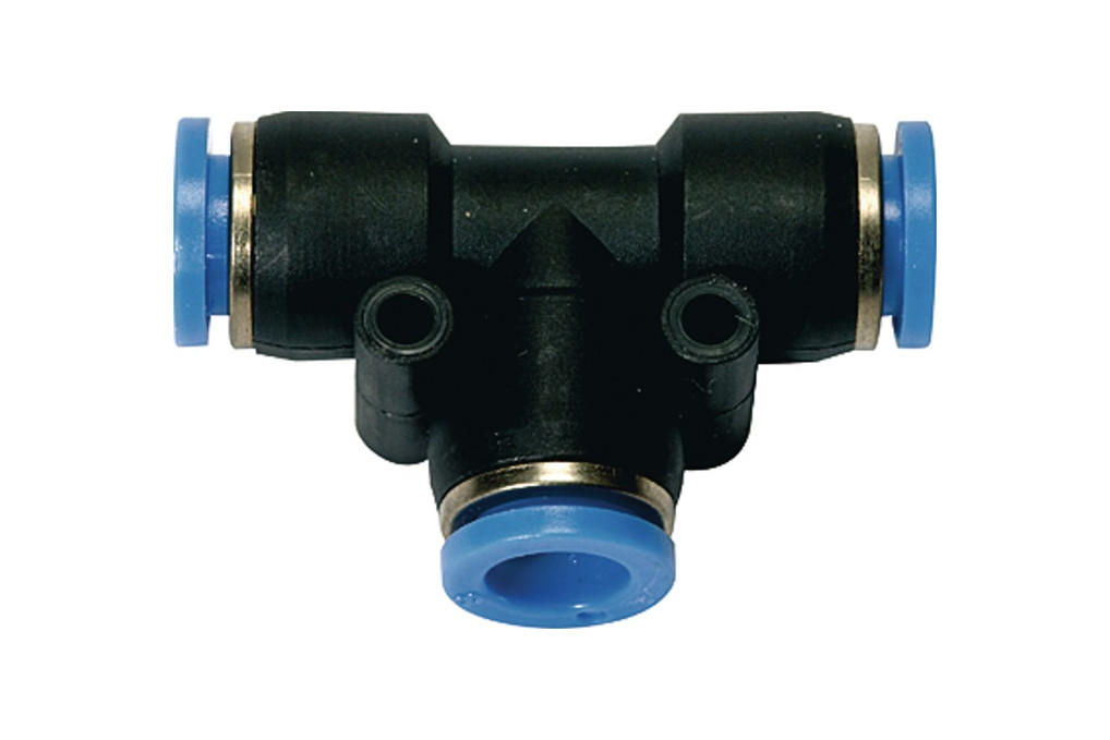T Steckverbindung Blaue Serie 10mm L1 27,9mm RIEGLER T Steckverbindung Blaue Serie 10mm L1 27,9mm RIEGLER