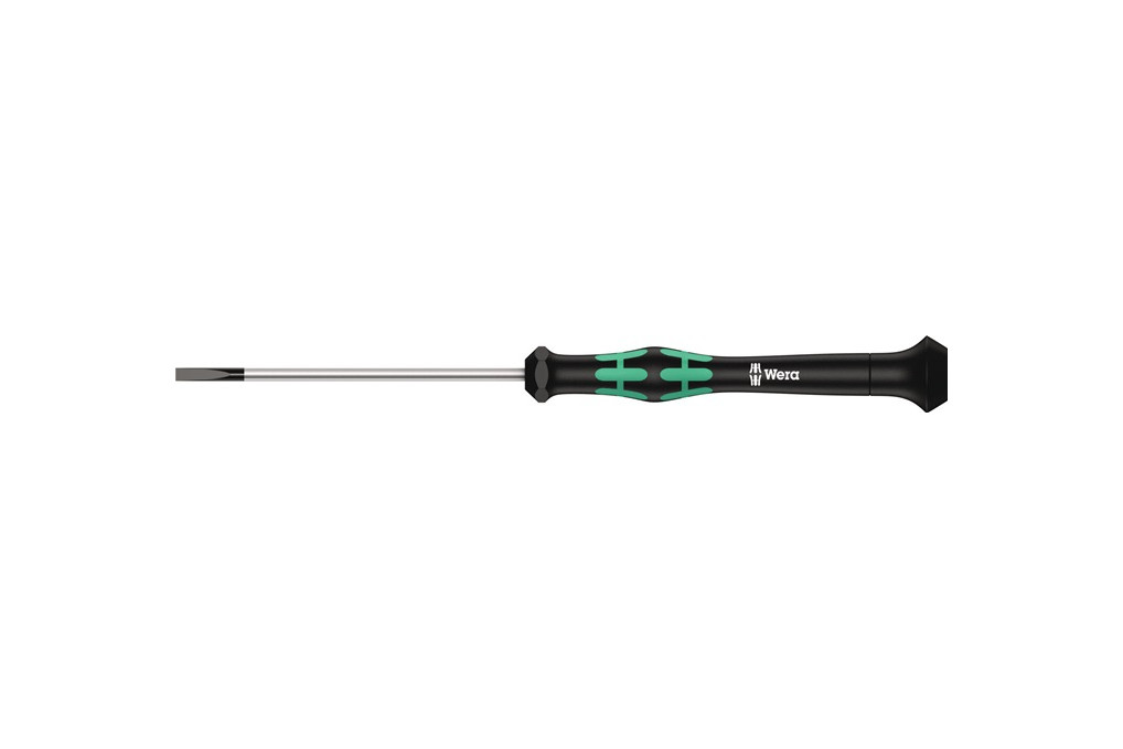 Elektronik Feinmechanik Schraubendreher 2035 3mm Klingen L.80mm WERA Elektronik Feinmechanik Schraubendreher 2035 3mm Klingen L.80mm WERA