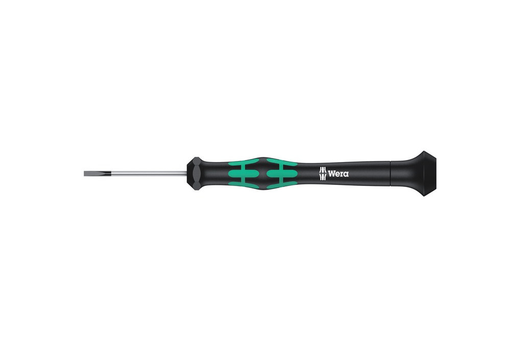 Elektronik Feinmechanik Schraubendreher 2035 1,5mm Klingen L.40mm WERA Elektronik Feinmechanik Schraubendreher 2035 1,5mm Klingen L.40mm WERA