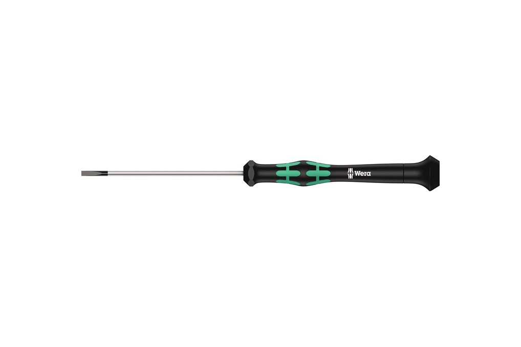 Elektronik Feinmechanik Schraubendreher 2035 2,5mm Klingen L.80mm WERA
