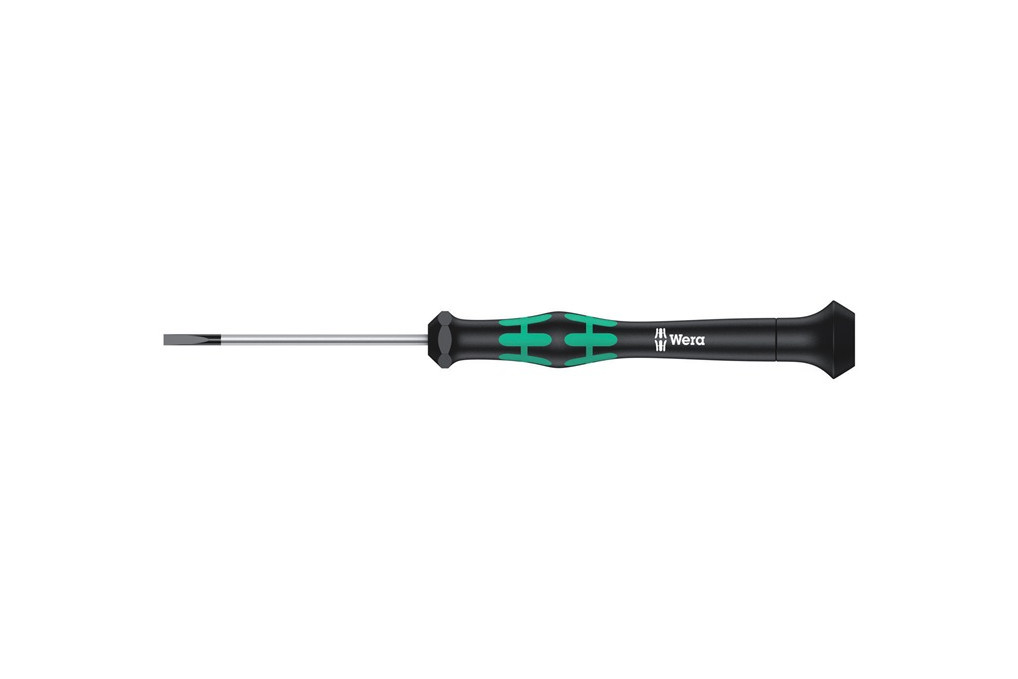 Elektronik Feinmechanik Schraubendreher 2035 2mm Klingen L.60mm WERA