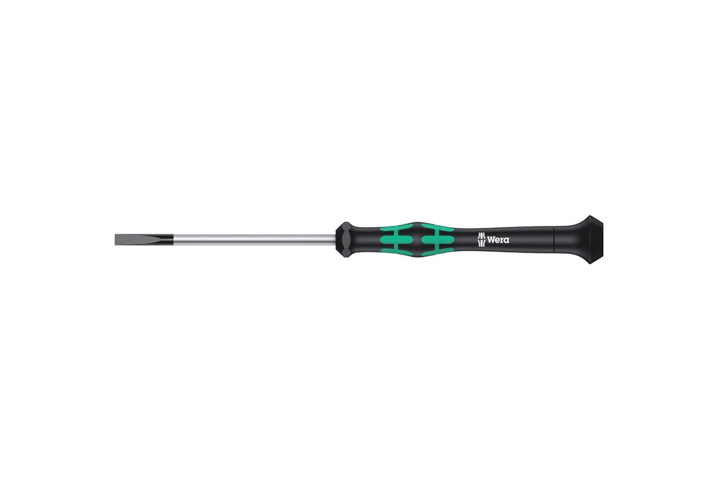 Elektronik Feinmechanik Schraubendreher 2035 3,5mm Klingen L.80mm WERA Elektronik Feinmechanik Schraubendreher 2035 3,5mm Klingen L.80mm WERA