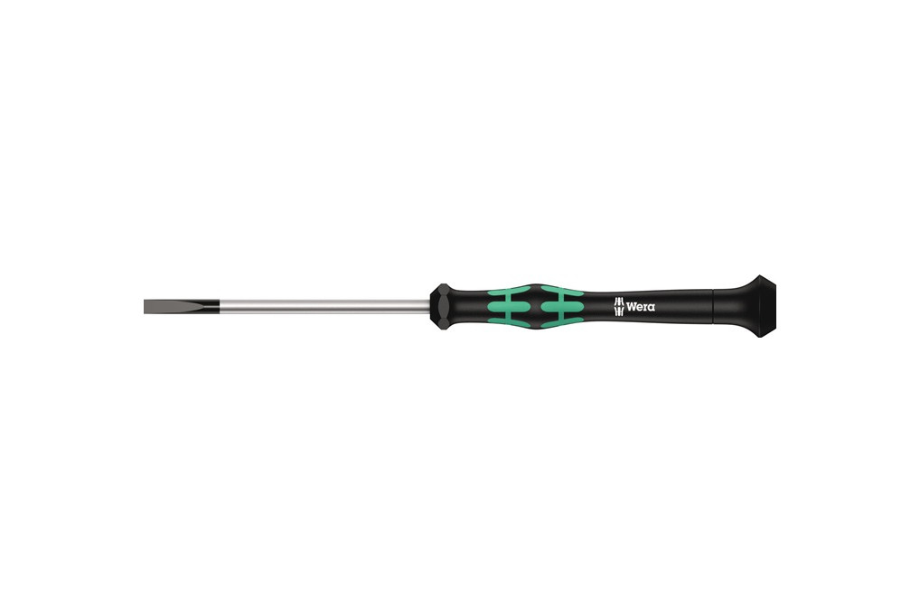 Elektronik Feinmechanik Schraubendreher 2035 4mm Klingen L.80mm WERA Elektronik Feinmechanik Schraubendreher 2035 4mm Klingen L.80mm WERA