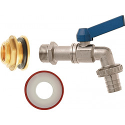 Regentonnen Anschlussset MS IG 1 2 Zoll Nenn Gr.13mm AG 3 4 Zoll Regentonnen Anschlussset MS IG 1 2 Zoll Nenn Gr.13mm AG 3 4 Zoll
