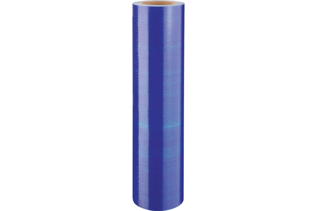 Schutzfolie LDPE SW36 blau transparent L.100m B.50cm Rl.IKS Schutzfolie LDPE SW36 blau transparent L.100m B.50cm Rl.IKS