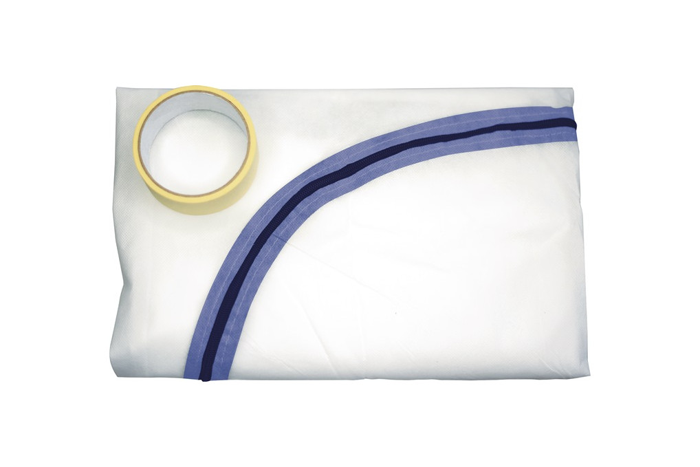 Staubschutztür 1 Tuch 1 Rl.Klebeband Tuch 2,2x1,1 m Band 7 mx25mm FRIESS Staubschutztür 1 Tuch 1 Rl.Klebeband Tuch 2,2x1,1 m Band 7 mx25mm FRIESS