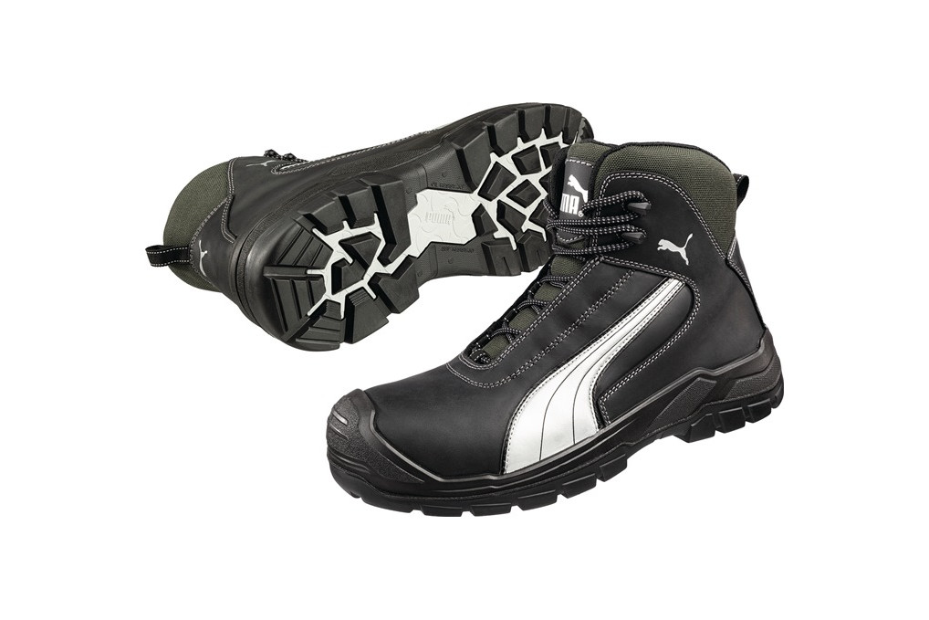 Sicherheitsstiefel Cascades Mid Gr.41 schwarz weiß S3 CI HI HRO SRC 20345:2011
