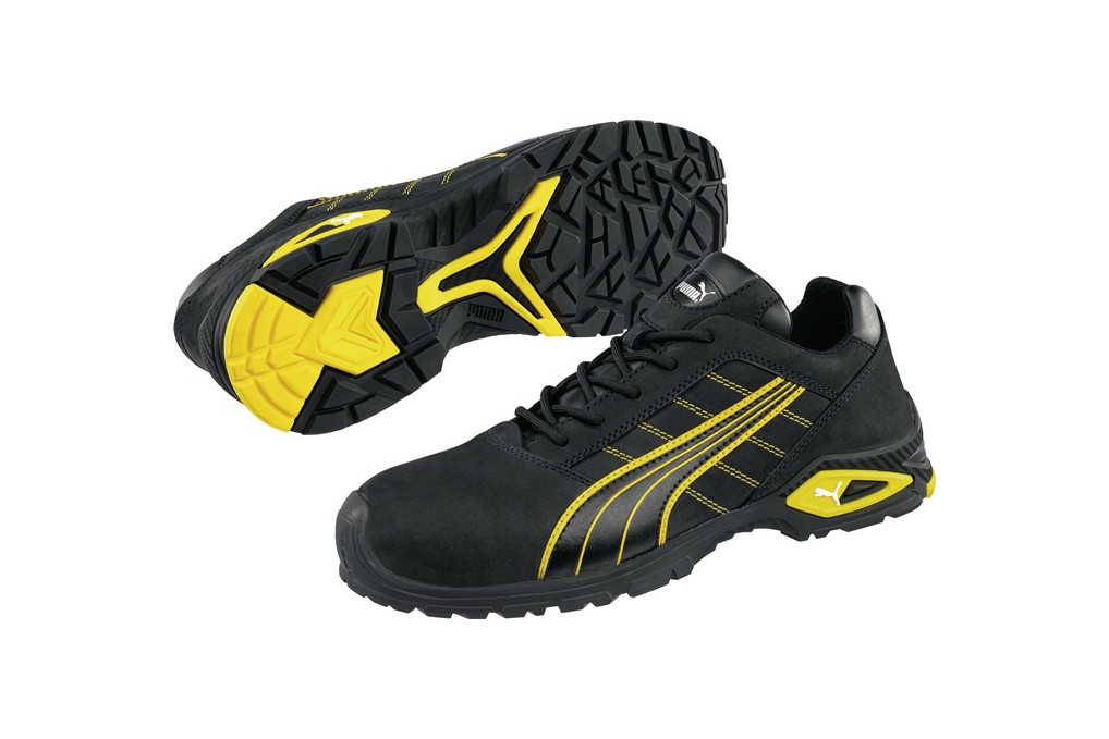Sicherheitsschuh Ams.Low Gr.45 W.11 schwarz gelb S3L FO SR 20345:2022 Leder PUMA Sicherheitsschuh Ams.Low Gr.45 W.11 schwarz gelb S3L FO SR 20345:2022 Leder PUMA