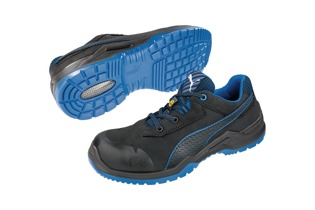 Sicherheitsschuh Argon Blue Low Gr.46 W.11 schwarz blau S3 ESD SRC EN20345 Leder Sicherheitsschuh Argon Blue Low Gr.46 W.11 schwarz blau S3 ESD SRC EN20345 Leder