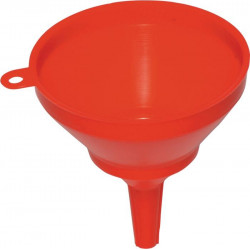 Trichter PE rot mit Sieb 250mm Trichter PE rot mit Sieb 250mm