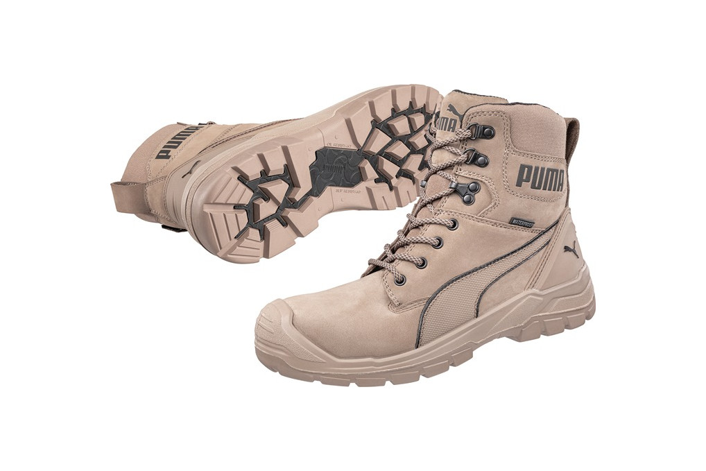 Sicherheitsstiefel CONQUEST STONE HIGH Gr.45 stone S3 CI HI HRO SRC DIN EN20345 Sicherheitsstiefel CONQUEST STONE HIGH Gr.45 stone S3 CI HI HRO SRC DIN EN20345