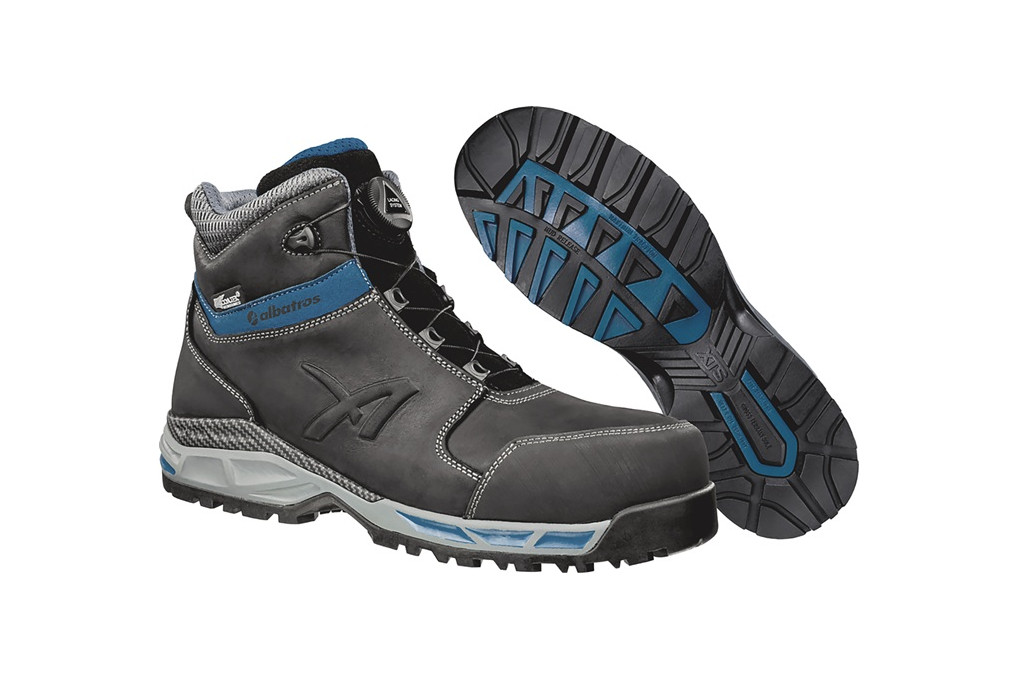 Sicherheitsstiefel TOFANE BLACK QL CTX MID Gr.40 schwarz blau S3 EN20345 Sicherheitsstiefel TOFANE BLACK QL CTX MID Gr.40 schwarz blau S3 EN20345