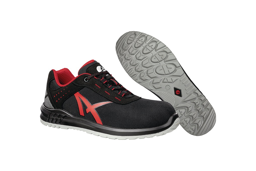Sicherheitsschuh GRID LOW Gr.40 W.11 schwarz rot S3 SRC EN ISO 20345:2011 Sicherheitsschuh GRID LOW Gr.40 W.11 schwarz rot S3 SRC EN ISO 20345:2011