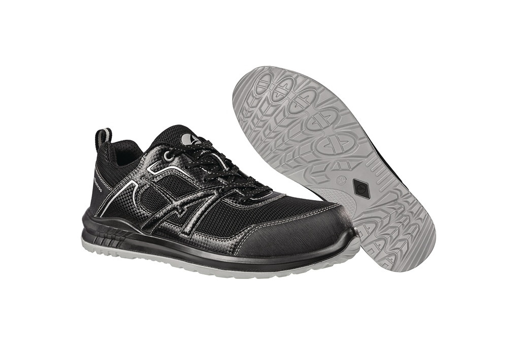 Sicherheitsschuh RIDER BLACK LOW Gr.43 W.11 schwarz S1P ESD SRC EN ISO 20345:201 Sicherheitsschuh RIDER BLACK LOW Gr.43 W.11 schwarz S1P ESD SRC EN ISO 20345:201