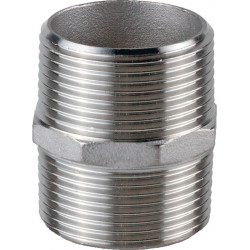 Doppelnippel NPS 1 1 2 Zoll 8 kant L 49,5mm SPRINGER Doppelnippel NPS 1 1 2 Zoll 8 kant L 49,5mm SPRINGER