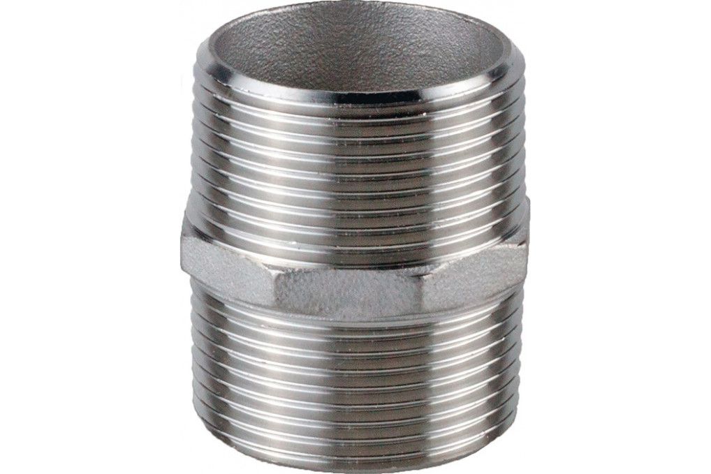 Doppelnippel NPS 1 1 2 Zoll 8 kant L 49,5mm SPRINGER Doppelnippel NPS 1 1 2 Zoll 8 kant L 49,5mm SPRINGER