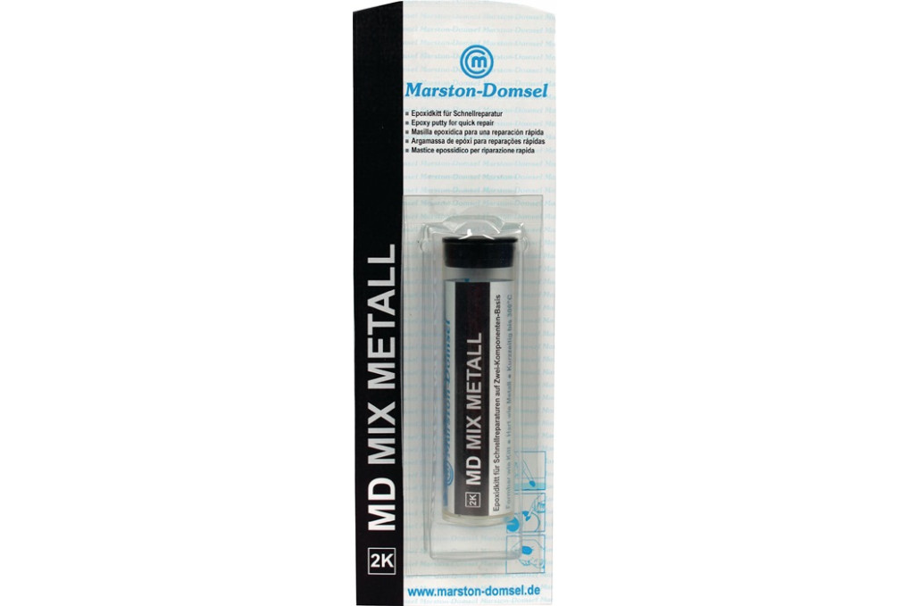 Reparaturkitt MD MIX METALL grau schwarz 56g Stick MARSTON Reparaturkitt MD MIX METALL grau schwarz 56g Stick MARSTON