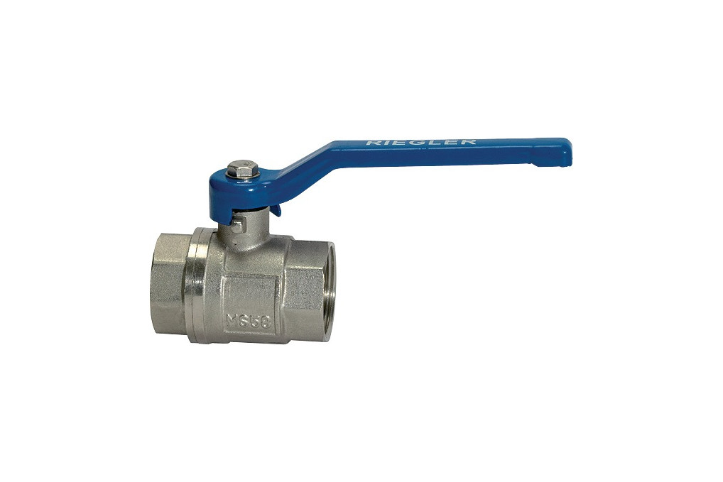 Messingkugelhahn VALVE LINE 47,80mm G 1 1 2 Zoll innen innen DN 40mm RIEGLER Messingkugelhahn VALVE LINE 47,80mm G 1 1 2 Zoll innen innen DN 40mm RIEGLER