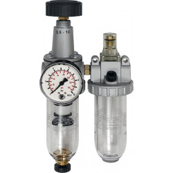 Wartungseinheit Stand.Gew.G 1 4 Zoll HA BG I 2 tlg.600l min B.117mm RIEGLER Wartungseinheit Stand.Gew.G 1 4 Zoll HA BG I 2 tlg.600l min B.117mm RIEGLER