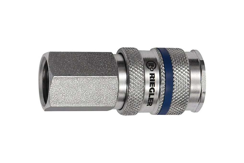 Schnellver.Kup.DN 7,8 IG STA Gew.G 1 4 11,45mm RIEGLER Schnellver.Kup.DN 7,8 IG STA Gew.G 1 4 11,45mm RIEGLER