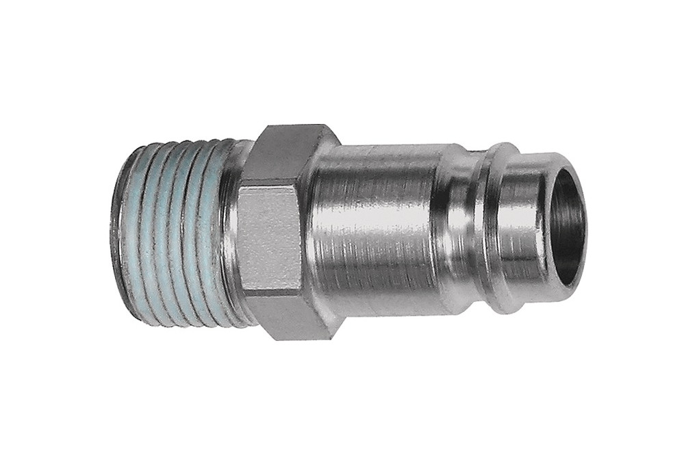 Stecknippel STA gehärtet vern.Stecker DN 10 AG R 1 4 Zoll RIEGLER Stecknippel STA gehärtet vern.Stecker DN 10 AG R 1 4 Zoll RIEGLER