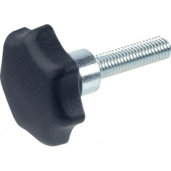 Sterngriff GN 6336.4 Sterngriffschraube Ku.d1 40mm d2 M 8mm l30mm GANTER Sterngriff GN 6336.4 Sterngriffschraube Ku.d1 40mm d2 M 8mm l30mm GANTER