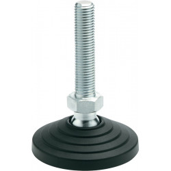 Kunststoff Gelenkfuß GN 344 d1 60 mm,d2 M 16mm l1 148mm l3 24mm GANTER Kunststoff Gelenkfuß GN 344 d1 60 mm,d2 M 16mm l1 148mm l3 24mm GANTER