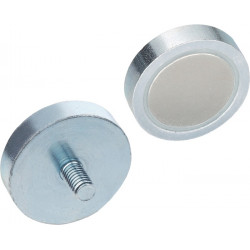 Haltemagnet GN 50.3 d1 63 3mm d2 M 6mm Hartferrit HF GANTER Haltemagnet GN 50.3 d1 63 3mm d2 M 6mm Hartferrit HF GANTER