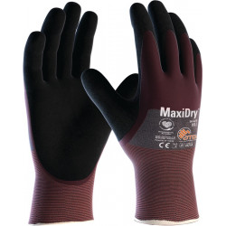 Handschuhe MaxiDry® 56 425 Gr.9 violett schwarz EN 388 PSA II ATG Handschuhe MaxiDry® 56 425 Gr.9 violett schwarz EN 388 PSA II ATG