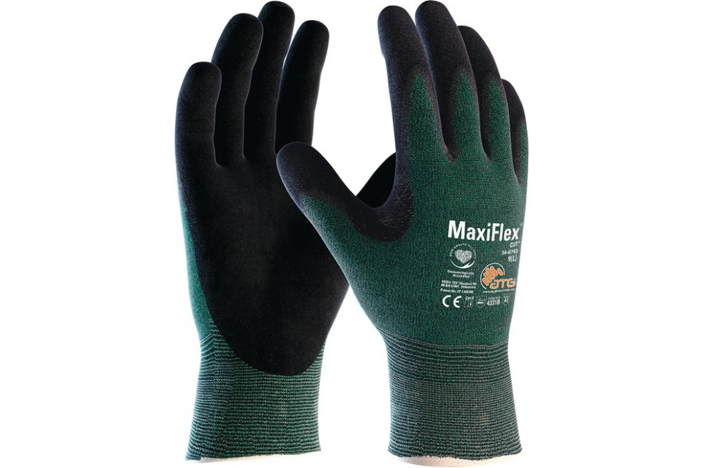 Schnittschutzhandschuhe MaxiFlex® Cut™ 34 8743 Gr.9 Strickbund,silikonfrei Schnittschutzhandschuhe MaxiFlex® Cut™ 34 8743 Gr.9 Strickbund,silikonfrei
