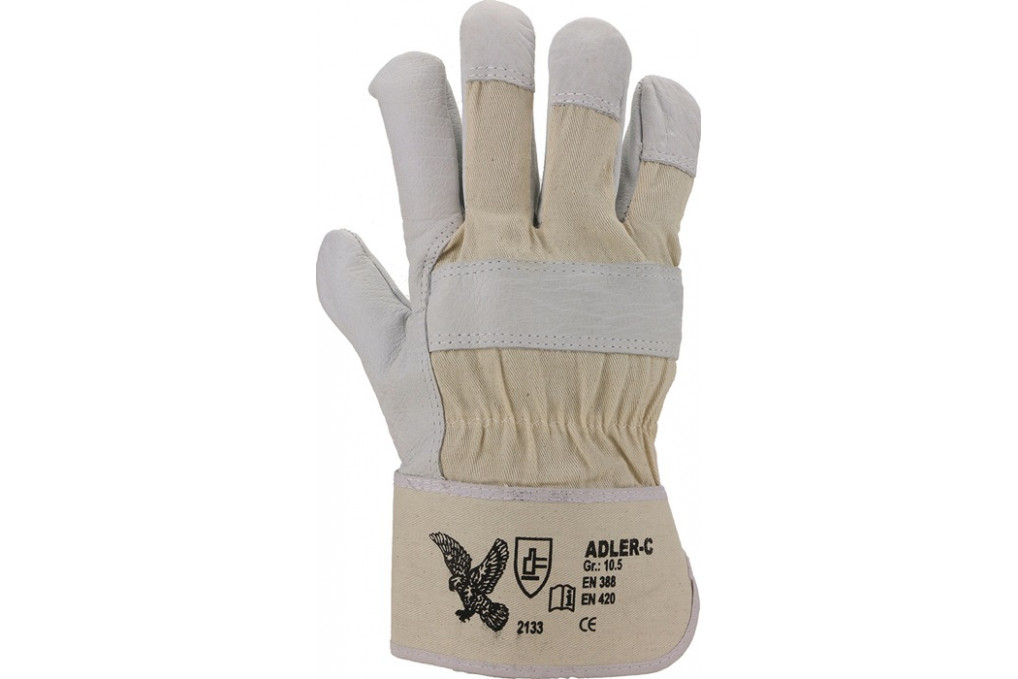 Handschuhe Adler C Gr.10,5 naturfarben Leder ASATEX Handschuhe Adler C Gr.10,5 naturfarben Leder ASATEX