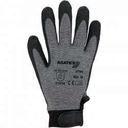 Handschuhe Gr.11 grau EN 388 PSA II Baumwolle Elastan ASATEX Handschuhe Gr.11 grau EN 388 PSA II Baumwolle Elastan ASATEX