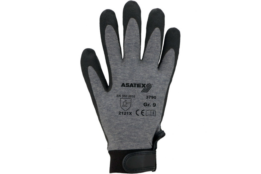 Handschuhe Gr.11 grau EN 388 PSA II Baumwolle Elastan ASATEX Handschuhe Gr.11 grau EN 388 PSA II Baumwolle Elastan ASATEX