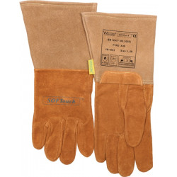 Schweißerhandschuhe Gr.L (9) orange Schweins Wildleder Softtouch 5 PA Schweißerhandschuhe Gr.L (9) orange Schweins Wildleder Softtouch 5 PA
