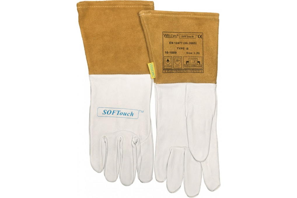 Schweißerhandschuhe Gr.M (8,5) natur orange 5 PA Schweißerhandschuhe Gr.M (8,5) natur orange 5 PA
