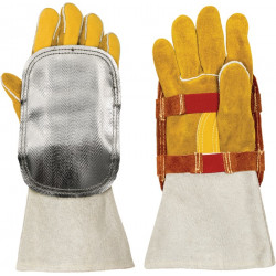 Handschutz Rindspaltleder m.Glasfaser Handschutz Rindspaltleder m.Glasfaser