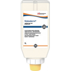 Hautschutzcreme Stokoderm® Aqua PURE 1l silikon parfümfrei Hautschutzcreme Stokoderm® Aqua PURE 1l silikon parfümfrei